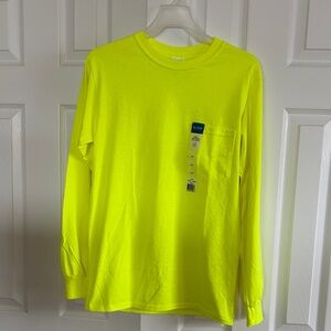 NWT Gildan Ultra Cotton Long Sleeve Tee Men Small